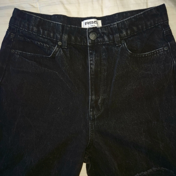 RSQ || Size 31 || Black Denim Jeans - Picture 2 of 3
